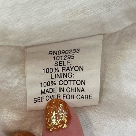 Pacsun | Lottie Moss | White Floral Sundress - Picture 5 of 5